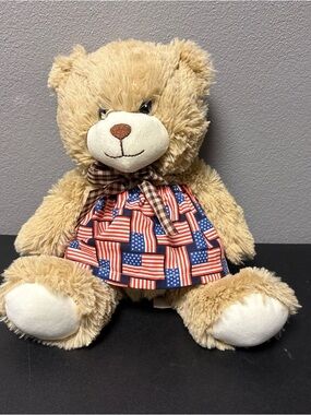 Burton + Burton 4th Of July Bear Plush, 12”